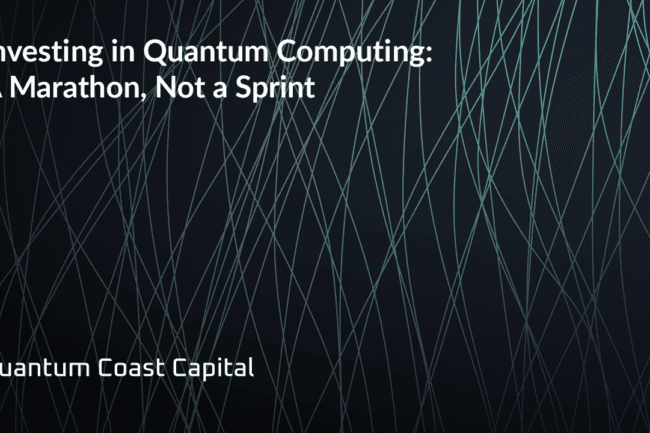 Investing in Quantum Computing: A Marathon, Not a Sprint