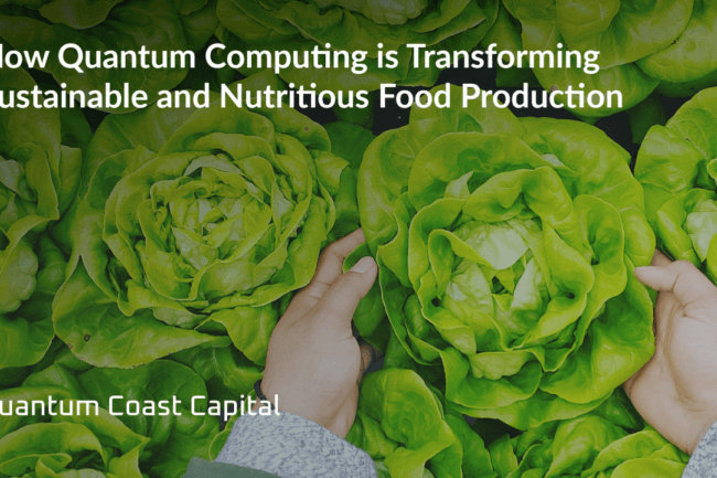 How Quantum Computing is Transforming Sustainable and Nutritious Food Production