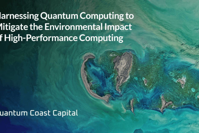 Harnessing Quantum Computing to Mitigate the Environmental Impact of High-Performance Computing