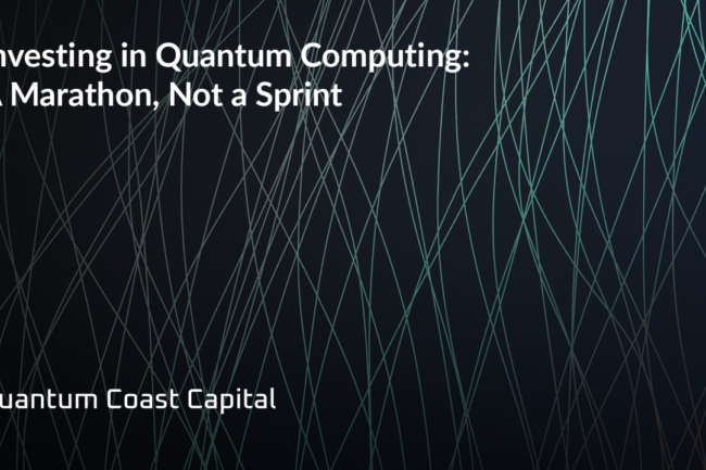 Investing in Quantum Computing: A Marathon, Not a Sprint